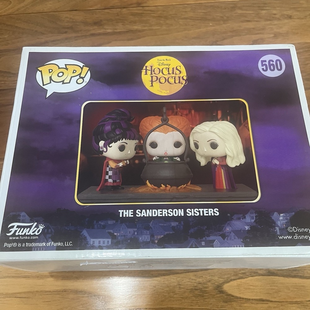 Funko Pop‎ Hocus Pocus The Sanderson Sisters #560 Movie Moments Spirit Exclusive - Picture 6 of 7